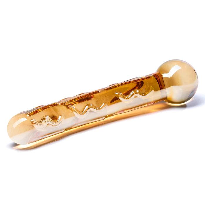 Gläs Orange Tickler Glass Dildo - Electric Eel - Vibe Delux LLC - vibedelux.com