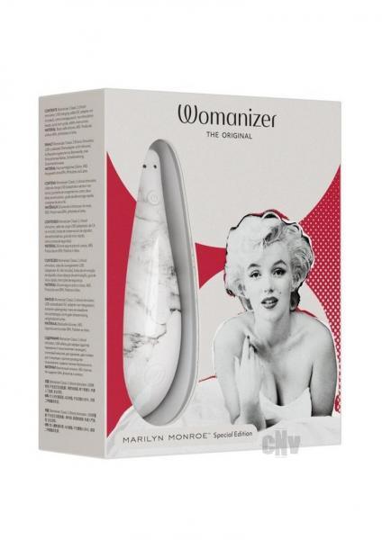 Womanizer Marilyn Monroe Special Edition x White Marble - Womanizer - Vibe Delux LLC - vibedelux.com