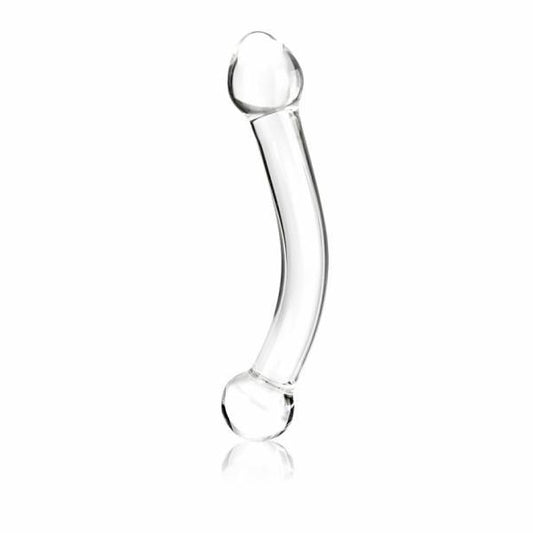 Gläs 7" Curved Glass G-Spot Stimulator - Electric Eel - Vibe Delux LLC - vibedelux.com