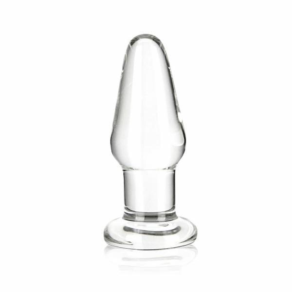 Gläs 3.5" Glass Butt Plug - Electric Eel - Vibe Delux LLC - vibedelux.com