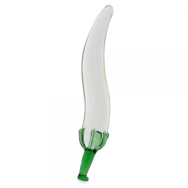 Gläs Glass Naturals Chili Pepper Dildo - Electric Eel - Vibe Delux LLC - vibedelux.com