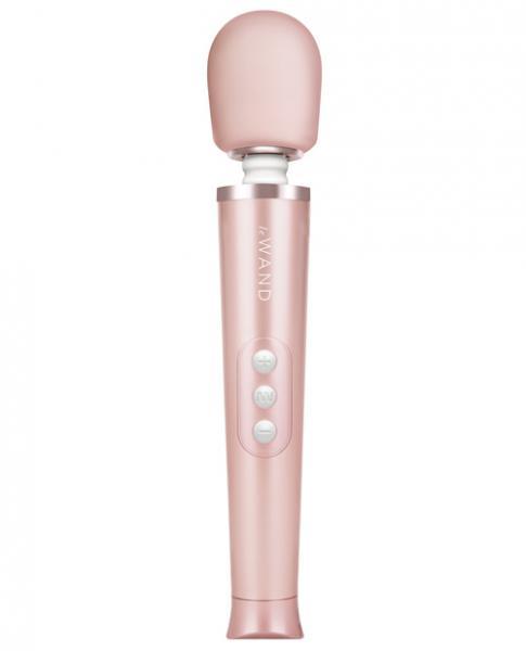 Petite Rechargeable Massager x Rose Gold - Le Wand - Vibe Delux LLC - vibedelux.com