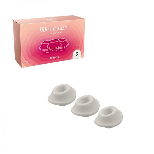 Type A Stimulation Heads x Warm Gray - Small - 3ct - Womanizer - Vibe Delux LLC - vibedelux.com