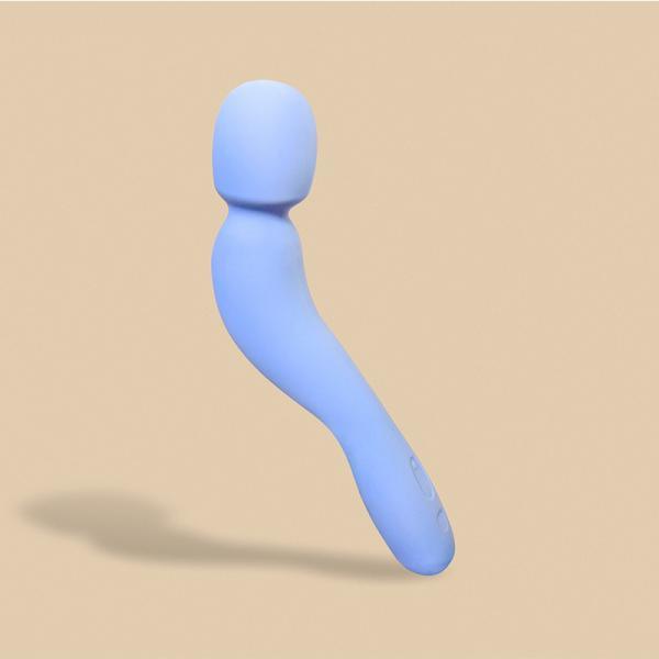 Com Wand Massager x Periwinkle - Dame - Vibe Delux LLC - vibedelux.com