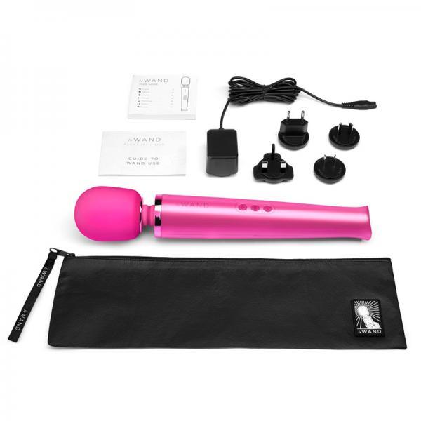 Rechargeable Vibrating Massager x Magenta - Le Wand - Vibe Delux LLC - vibedelux.com