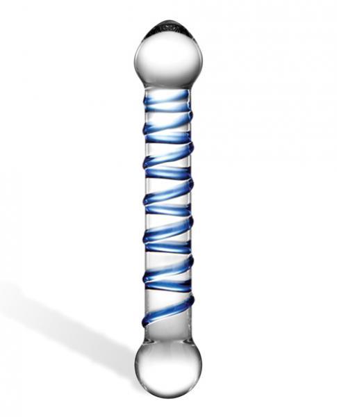 Gläs 6.5" Spiral Dildo - Electric Eel - Vibe Delux LLC - vibedelux.com